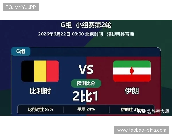 2026年世界杯比利时VS伊朗比赛的比赛时间、地点及在线观看方式